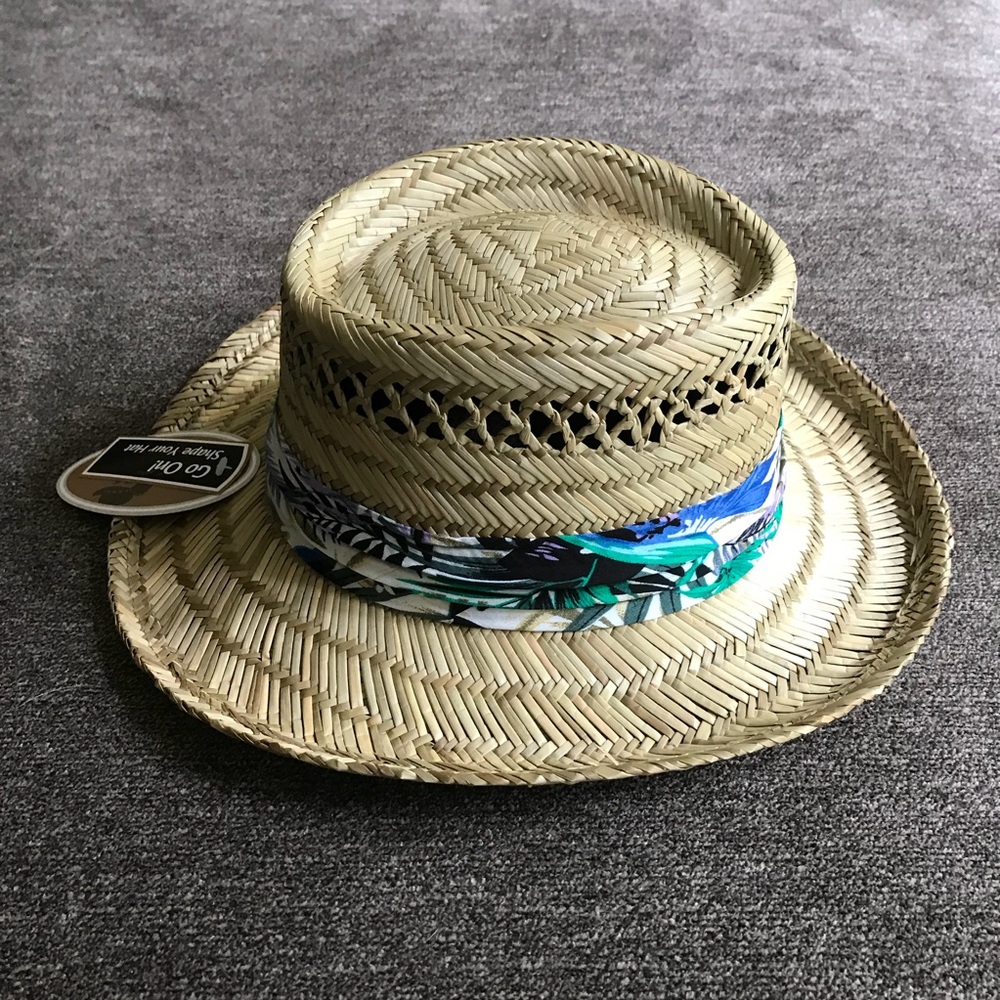 Men's Rush Straw Hat Hawaiian Band - Picture 5 of 5